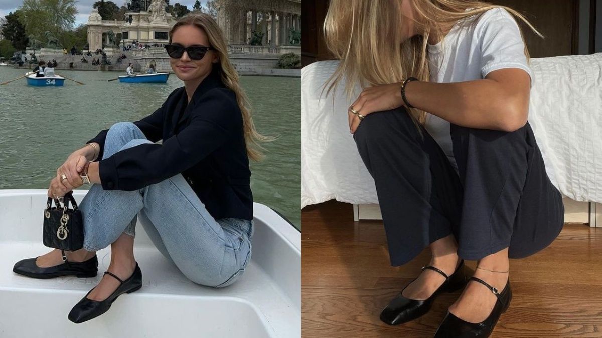 балетки з гострим носком з чим носити