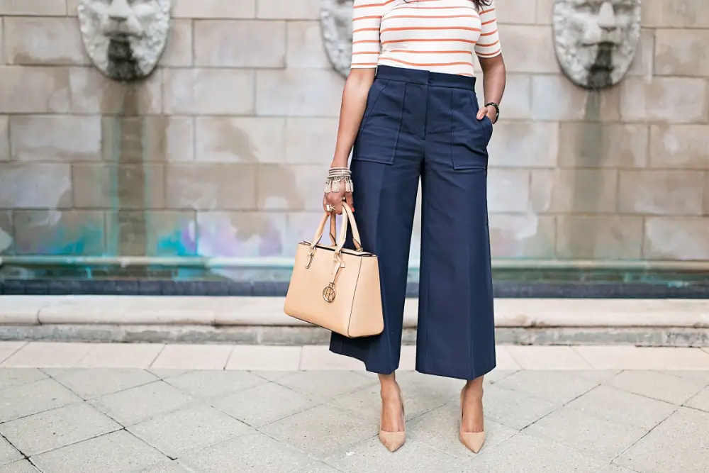 с чем носить кюлоты