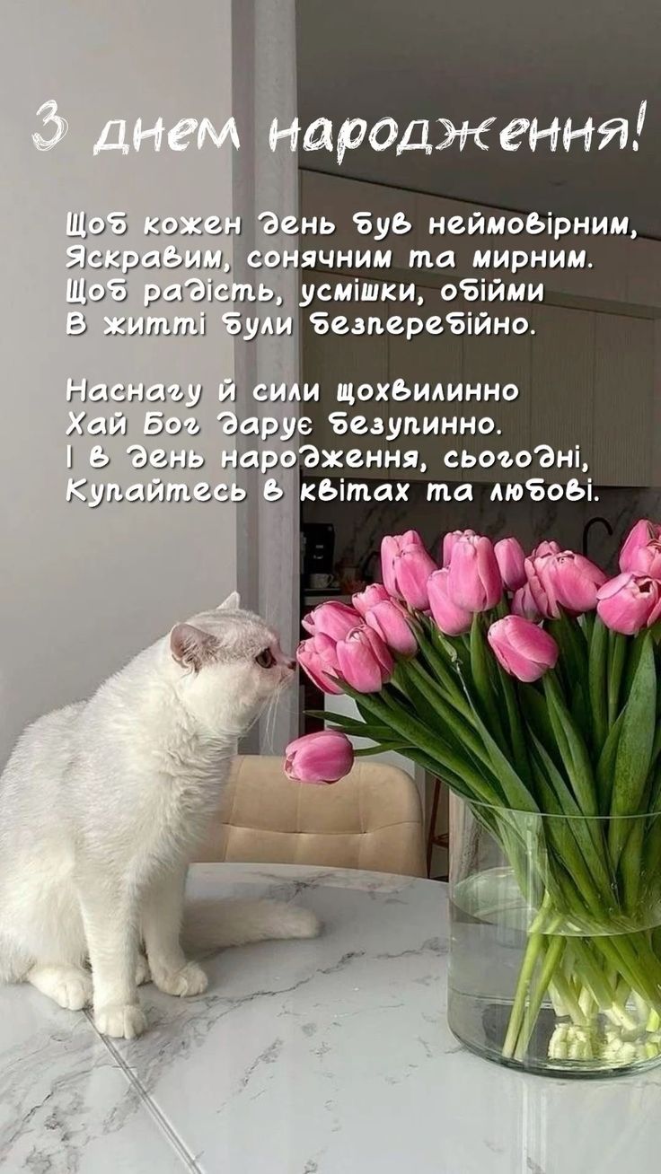 Красиві привітання з днем народження жінці