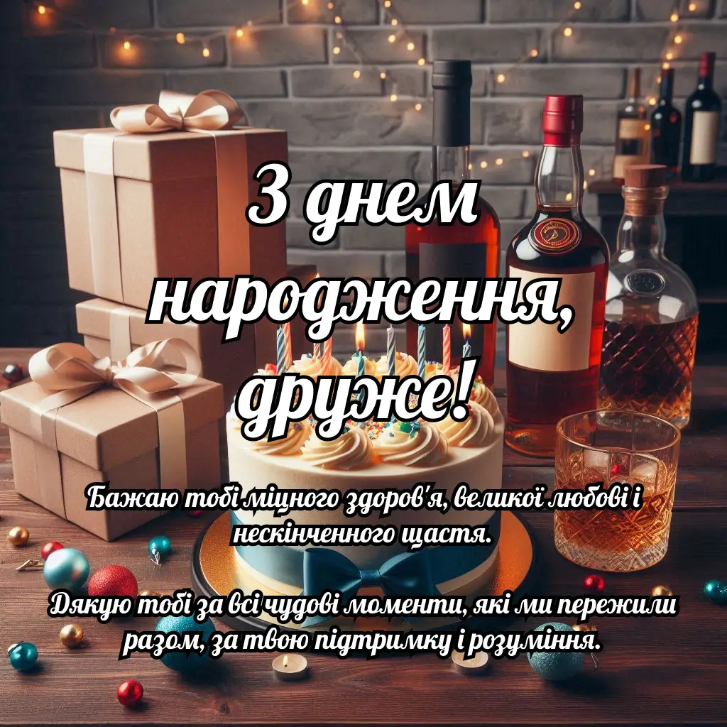 Мудрі привітання з днем народження другу