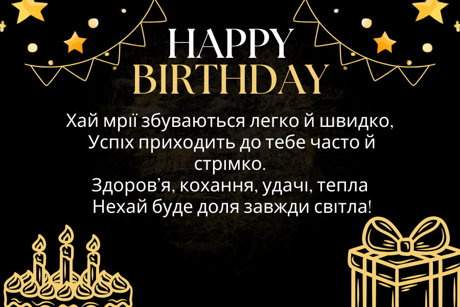 Оригінальні привітання з днем народження Олег