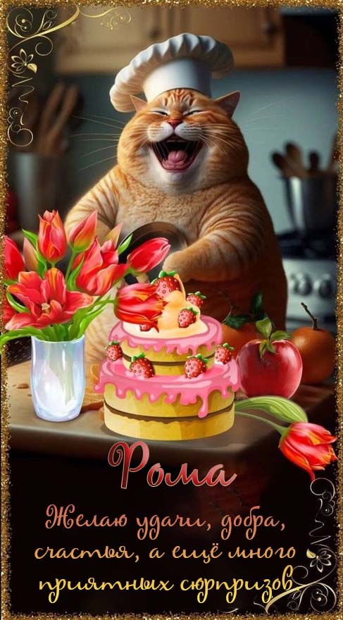 душевные поздравления с днем рождения Роман