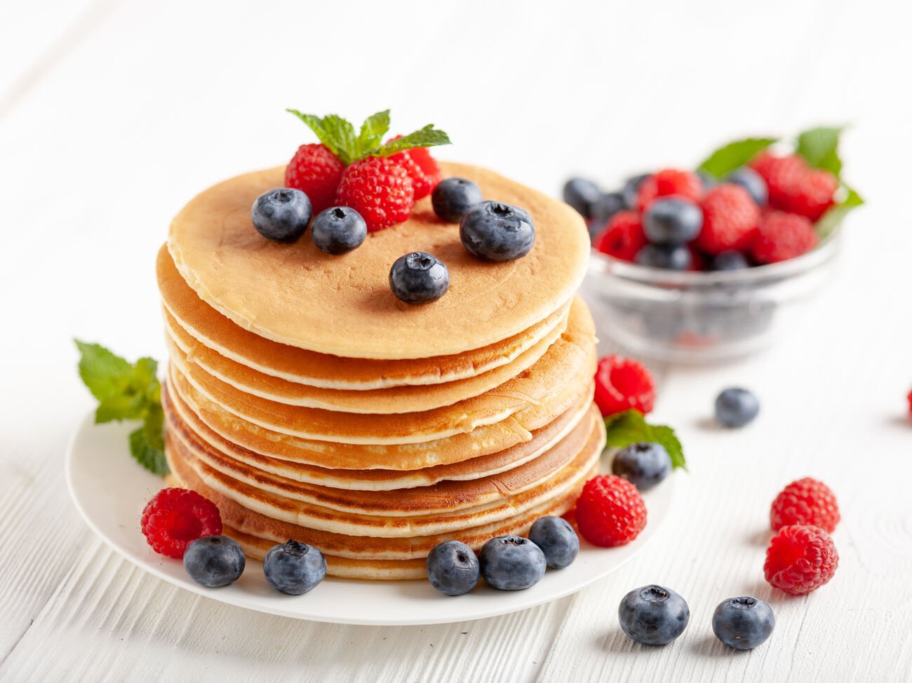 Рецепт панкейков на молоке