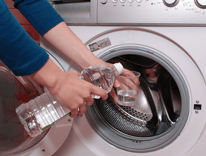 як помити пральну машинку всередині